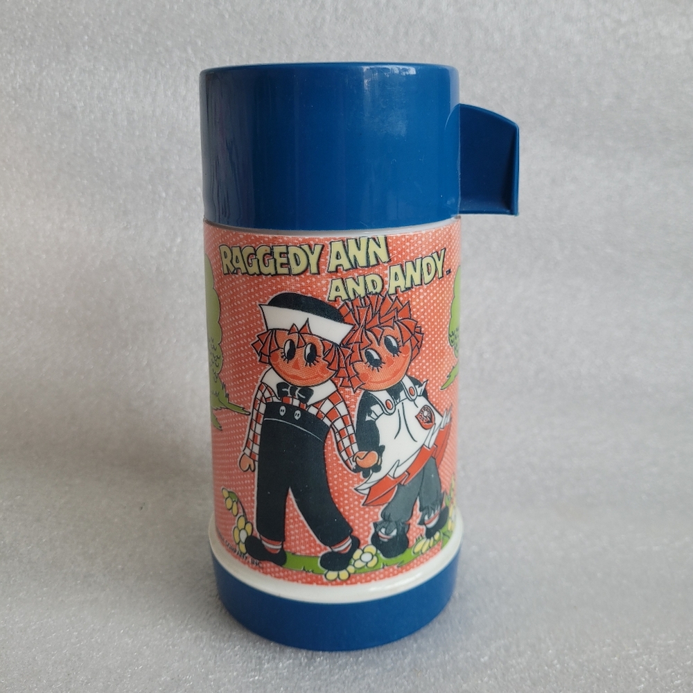 1973 Raggedy Ann Collectible Insulated Drink Container Aladdin